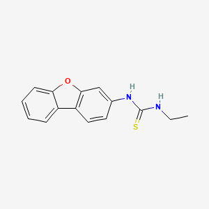 N-dibenzo[b,d]furan-3-yl-N'-ethylthiourea