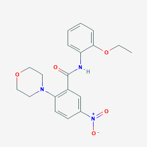 N-(2-ethoxyphenyl)-2-(morpholin-4-yl)-5-nitrobenzamide