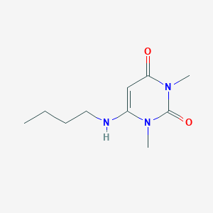 molecular formula C10H17N3O2 B5250278 6-Butylamino-1,3-dimethyluracil CAS No. 5770-46-7