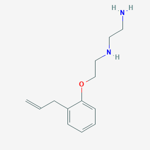 molecular formula C13H20N2O B5250355 N'-[2-(2-prop-2-enylphenoxy)ethyl]ethane-1,2-diamine 