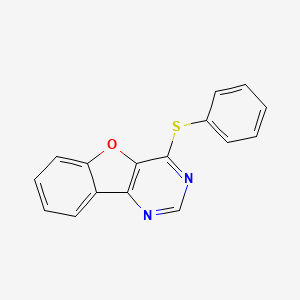 4-(phenylthio)[1]benzofuro[3,2-d]pyrimidine