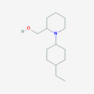 [1-(4-ethylcyclohexyl)-2-piperidinyl]methanol