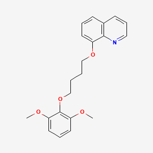 8-[4-(2,6-dimethoxyphenoxy)butoxy]quinoline