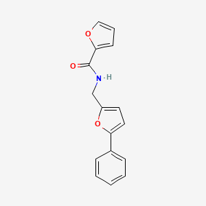 N-[(5-phenylfuran-2-yl)methyl]furan-2-carboxamide