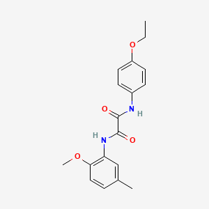 N-(4-ethoxyphenyl)-N'-(2-methoxy-5-methylphenyl)oxamide