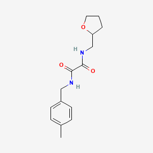 N-(4-methylbenzyl)-N'-(tetrahydro-2-furanylmethyl)ethanediamide