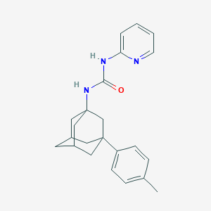 1-[3-(4-Methylphenyl)-1-adamantyl]-3-pyridin-2-ylurea