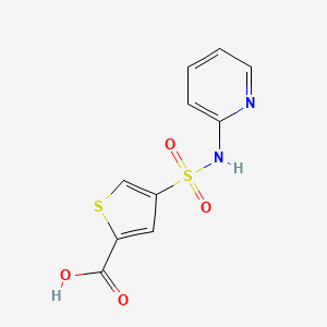 4-(Pyridin-2-ylsulfamoyl)thiophene-2-carboxylic acid