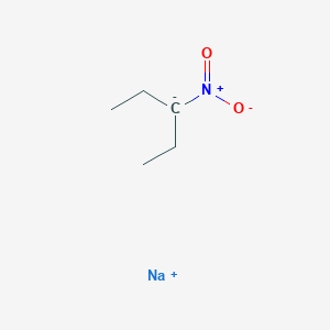 molecular formula C5H10NNaO2 B052520 3-硝基戊烷硝酸盐 CAS No. 120127-02-8