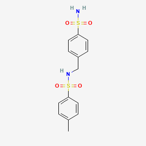 N-[4-(aminosulfonyl)benzyl]-4-methylbenzenesulfonamide