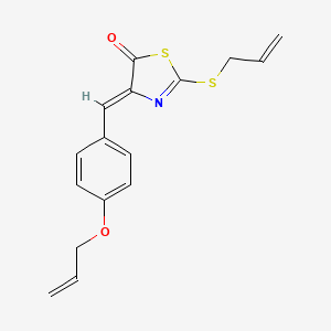 4-[4-(allyloxy)benzylidene]-2-(allylthio)-1,3-thiazol-5(4H)-one