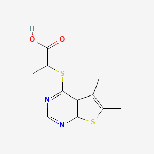 molecular formula C11H12N2O2S2 B5252323 WAY-297174 