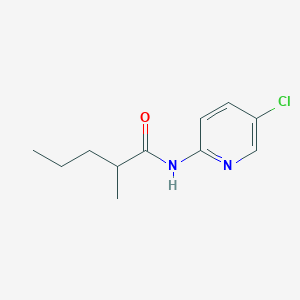 N-(5-chloropyridin-2-yl)-2-methylpentanamide