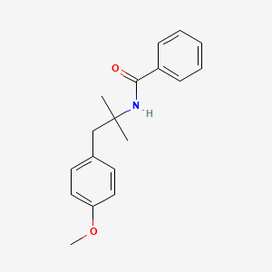 N-[2-(4-methoxyphenyl)-1,1-dimethylethyl]benzamide