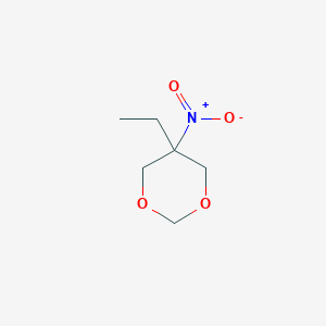 molecular formula C6H11NO4 B5252603 5-ethyl-5-nitro-1,3-dioxane CAS No. 4064-89-5