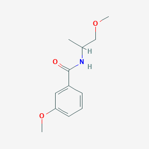 3-methoxy-N-(1-methoxypropan-2-yl)benzamide