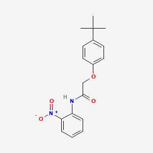 molecular formula C18H20N2O4 B5252668 2-(4-tert-butylphenoxy)-N-(2-nitrophenyl)acetamide 