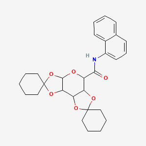 molecular formula C28H33NO6 B5252751 CID 2882122 