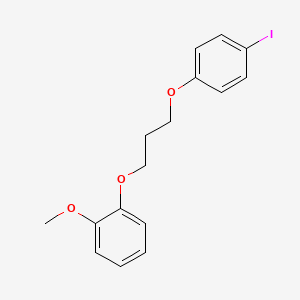 1-Iodo-4-[3-(2-methoxyphenoxy)propoxy]benzene