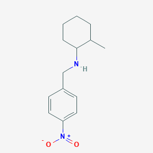 2-methyl-N-[(4-nitrophenyl)methyl]cyclohexan-1-amine