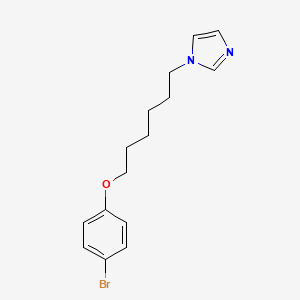 1-[6-(4-Bromophenoxy)hexyl]imidazole