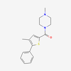 (4-METHYL-5-PHENYL-2-THIENYL)(4-METHYLPIPERAZINO)METHANONE