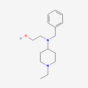 2-[benzyl(1-ethyl-4-piperidinyl)amino]ethanol