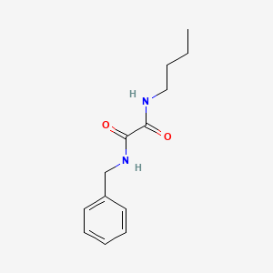 molecular formula C13H18N2O2 B5253664 N-benzyl-N'-butylethanediamide 