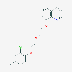 8-[2-[2-(2-Chloro-4-methylphenoxy)ethoxy]ethoxy]quinoline