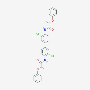 N,N'-(3,3'-dichloro-4,4'-biphenyldiyl)bis(2-phenoxypropanamide)