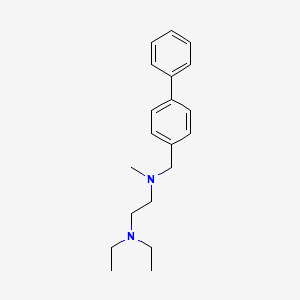 molecular formula C20H28N2 B5254721 (4-biphenylylmethyl)[2-(diethylamino)ethyl]methylamine 