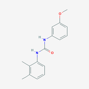 molecular formula C16H18N2O2 B5255131 1-(2,3-Dimethylphenyl)-3-(3-methoxyphenyl)urea 