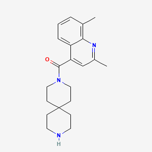 3-[(2,8-dimethyl-4-quinolinyl)carbonyl]-3,9-diazaspiro[5.5]undecane dihydrochloride