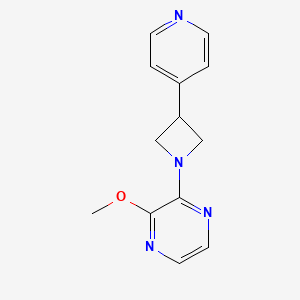 2-methoxy-3-[3-(4-pyridinyl)-1-azetidinyl]pyrazine