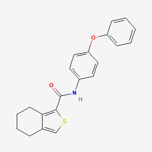 N-(4-phenoxyphenyl)-4,5,6,7-tetrahydro-2-benzothiophene-1-carboxamide