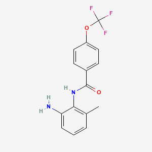 N-(2-amino-6-methylphenyl)-4-(trifluoromethoxy)benzamide