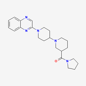 3-(pyrrolidin-1-ylcarbonyl)-1'-quinoxalin-2-yl-1,4'-bipiperidine