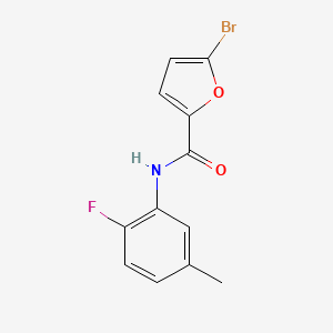 5-bromo-N-(2-fluoro-5-methylphenyl)furan-2-carboxamide