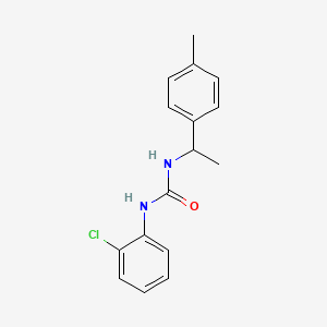 1-(2-Chlorophenyl)-3-[1-(4-methylphenyl)ethyl]urea