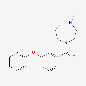 (4-Methyl-1,4-diazepan-1-yl)(3-phenoxyphenyl)methanone