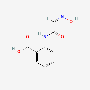 2-[(2E)-2-(N-hydroxyimino)acetamido]benzoic acid