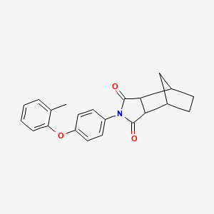 2-[4-(2-methylphenoxy)phenyl]hexahydro-1H-4,7-methanoisoindole-1,3(2H)-dione