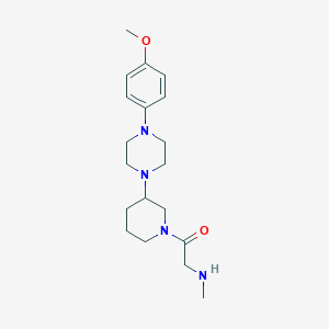 (2-{3-[4-(4-methoxyphenyl)-1-piperazinyl]-1-piperidinyl}-2-oxoethyl)methylamine dihydrochloride