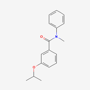 N-methyl-N-phenyl-3-propan-2-yloxybenzamide