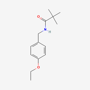 N-(4-ethoxybenzyl)-2,2-dimethylpropanamide