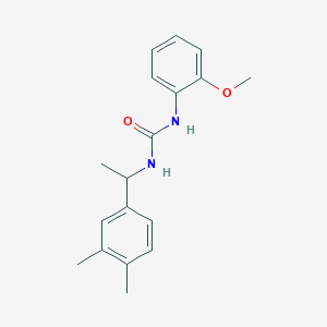 1-[1-(3,4-Dimethylphenyl)ethyl]-3-(2-methoxyphenyl)urea