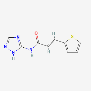 3-(2-thienyl)-N-1H-1,2,4-triazol-3-ylacrylamide