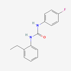 N-(2-ethylphenyl)-N'-(4-fluorophenyl)urea