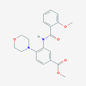 methyl 3-[(2-methoxybenzoyl)amino]-4-morpholin-4-ylbenzoate