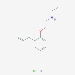 N-ethyl-2-(2-prop-2-enylphenoxy)ethanamine;hydrochloride